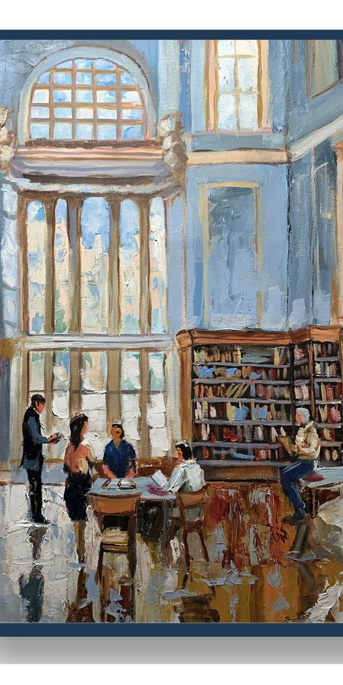 Public Library. The Quiet Hour. by Vita Schagen