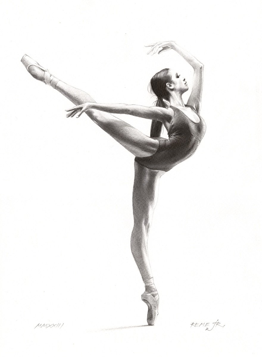 Ballet Dancer CCCLXXVIII by REME Jr.