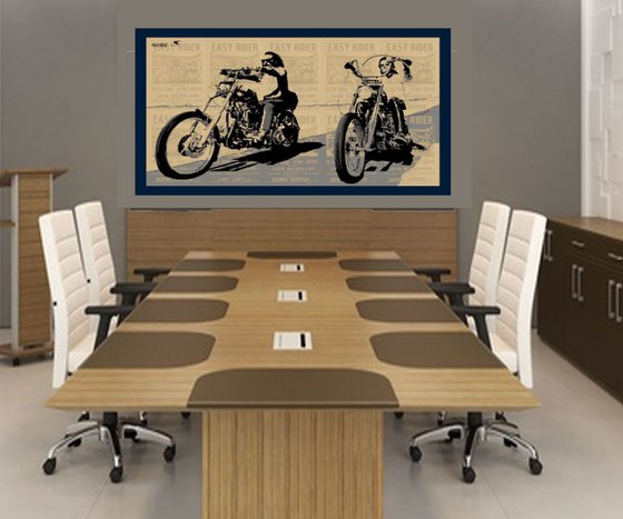 EASY RIDER  58"X33"
