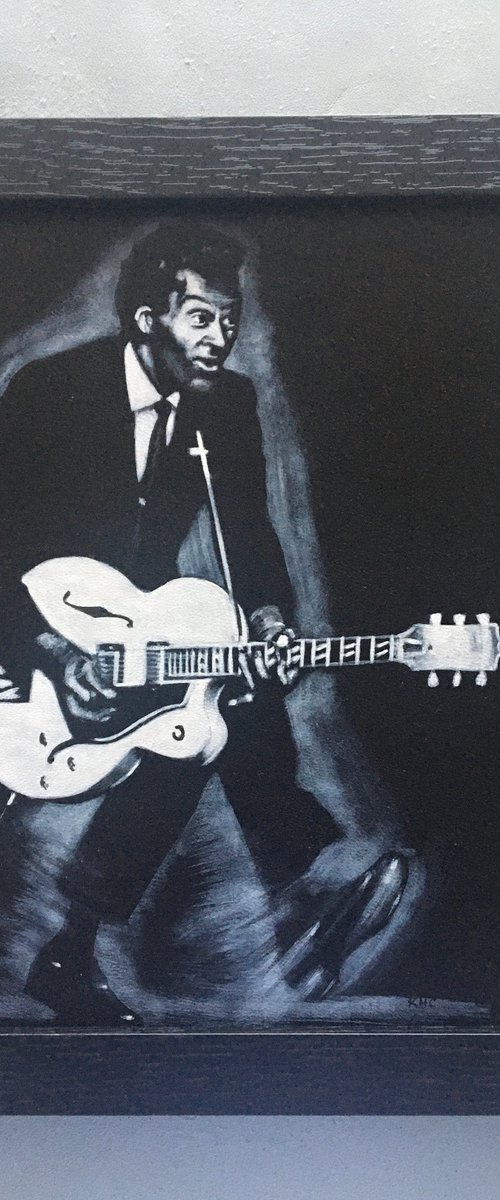 Tribute to Chuck Berry by Karl Hamilton-Cox