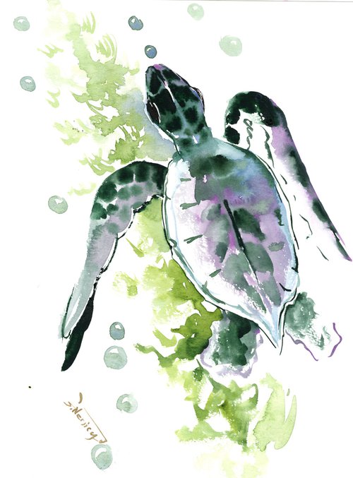 Sea Turtle by Suren Nersisyan