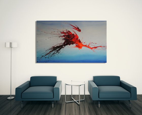 Effervescence (Spirits Of Skies 135054) (150 x 90 cm) XXXL (60 x 36 inches)