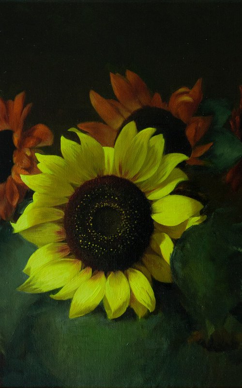 Sunflowers by Davit Davtyan