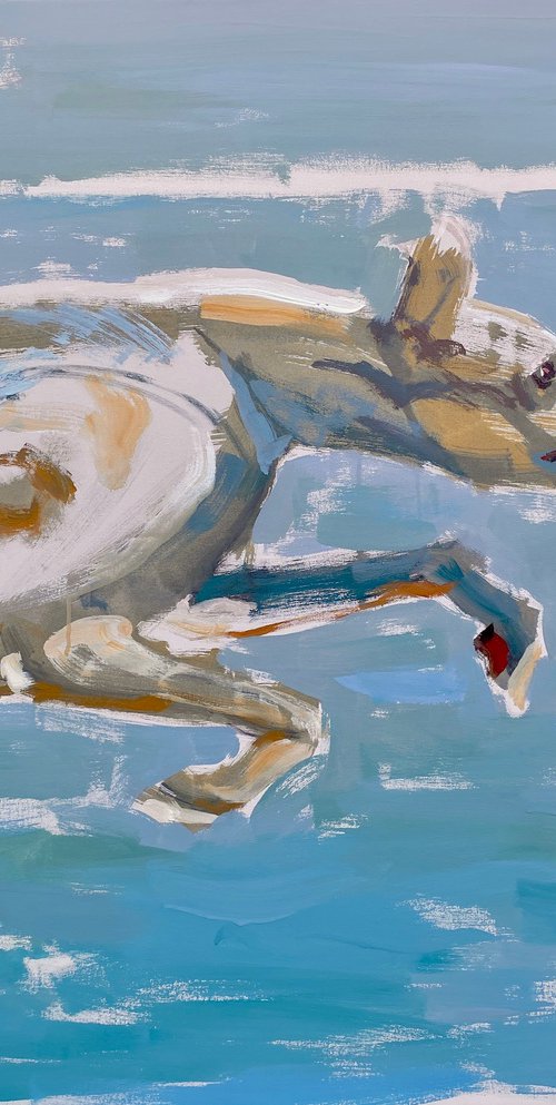 At full speed by Edel Alonso Bello