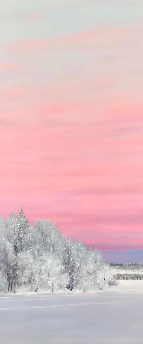 Serenity. Winter Landscape by Alla Kallass