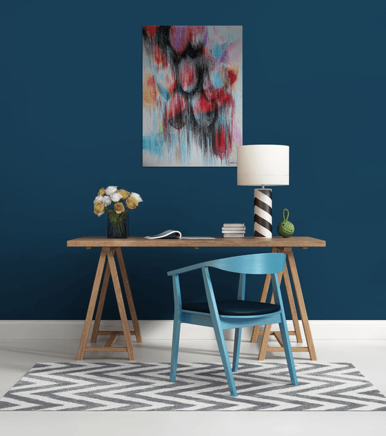 Multicolored Tulips 2