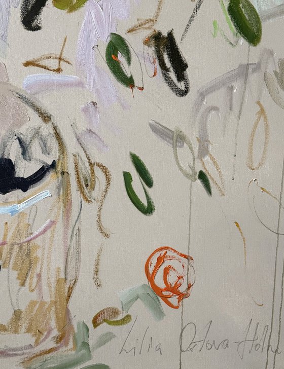 Happiness is an orange tree.