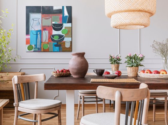 Still Life with Apples III