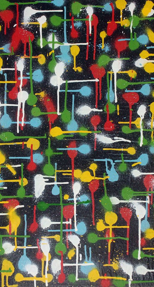 Pollock No. 16 (u) by Juan Sly