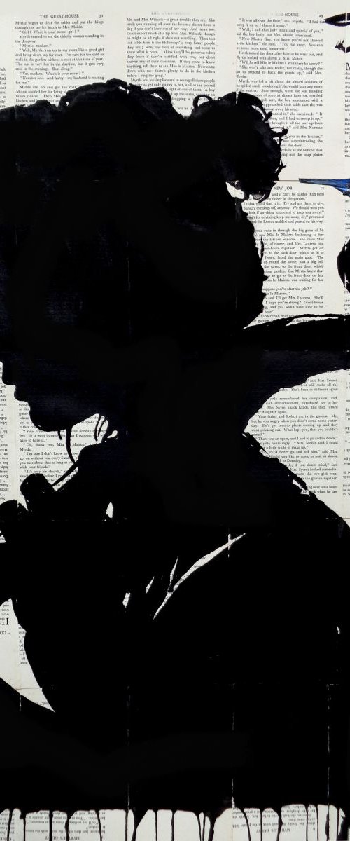 The Cello player by Loui Jover