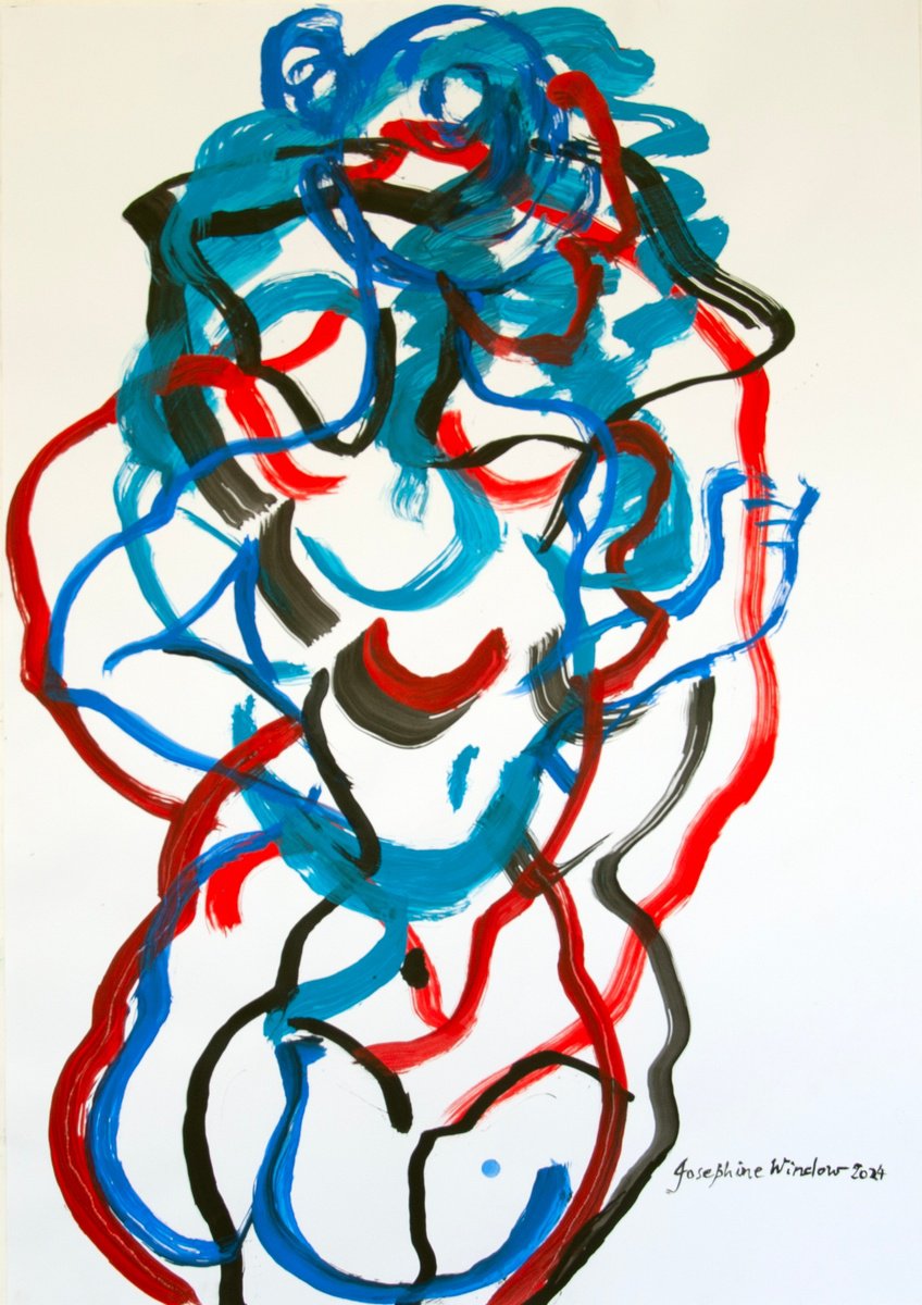 Curvaceousness 3 By Josephine Window, 23 X 33, Artwork For Sale On Artfinder