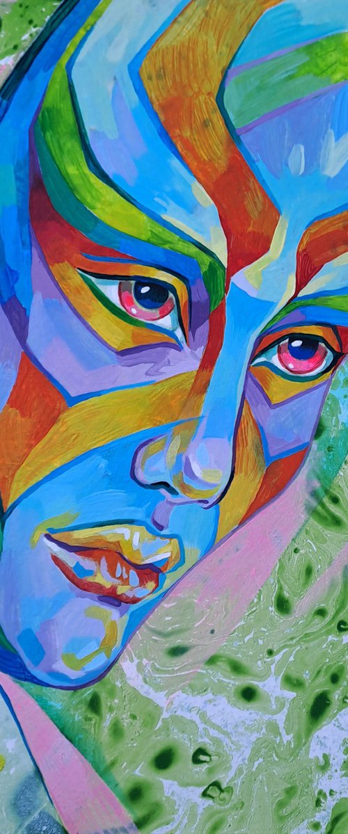 Alien Actress by Mariia Raskin