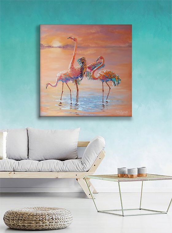 Flamingos