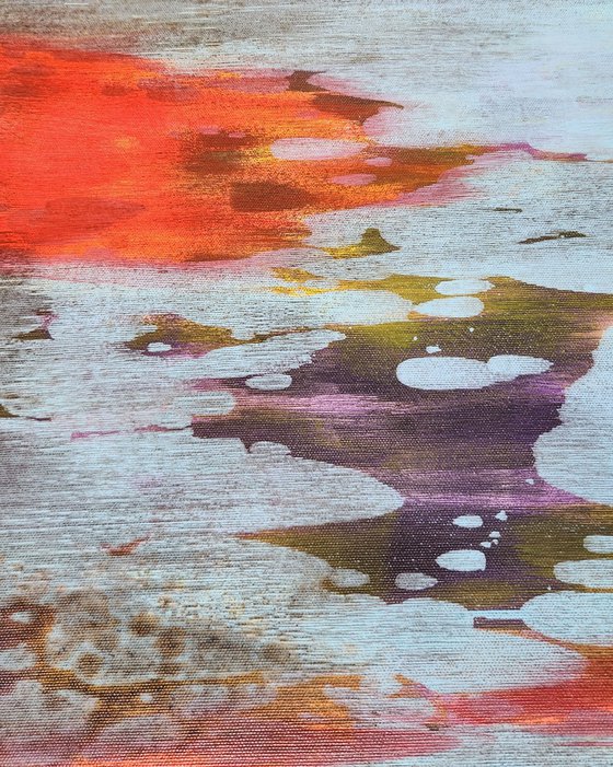 FLARE IV - Contemporary Abstract Painting
