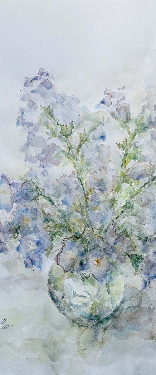 Bells 50x65 cm 2025 by Elena Klyan