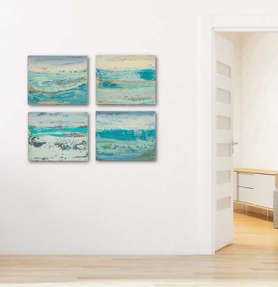 Four emotional seascapes