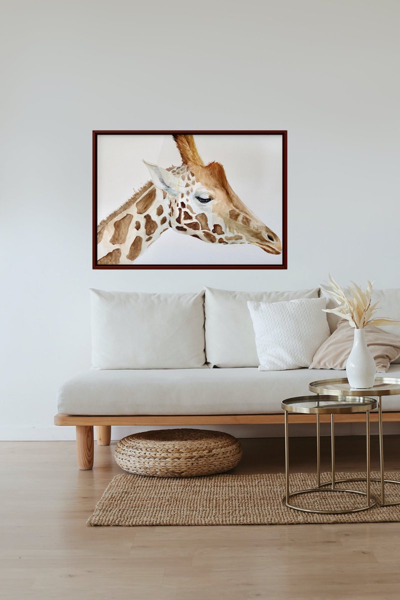 Chubby giraffe by Lucia Kasardova