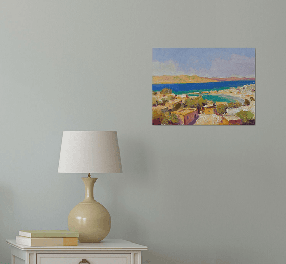 Greek Village by the Sea