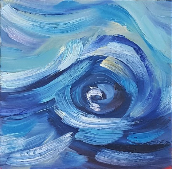 Wave of Infinity -  a semi abstract seascape