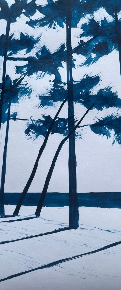 Cap Coz indigo by Cadiou Frederic