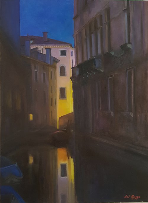 Venice: mysterious night by Cristina del Rosso