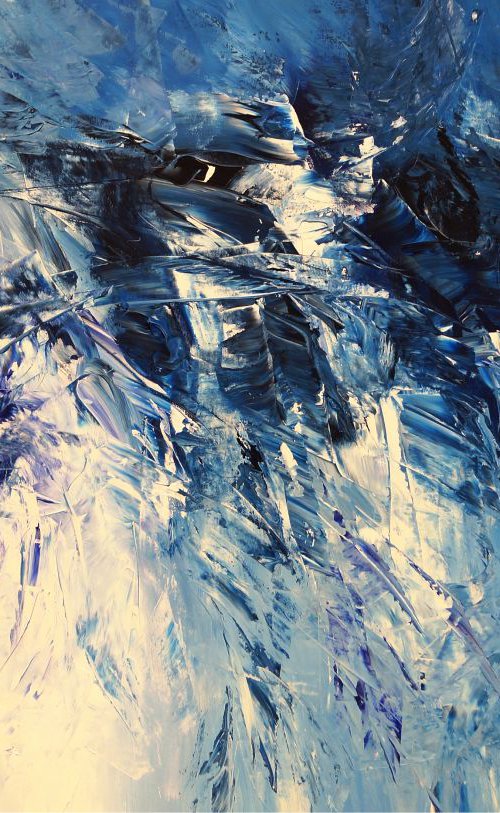 Deep Cyan Blue  XL 1 by Peter Nottrott