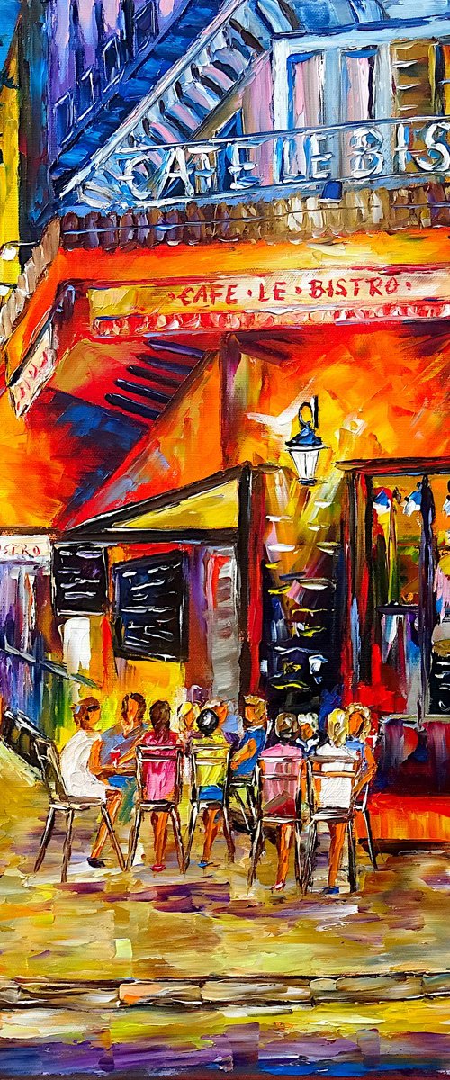 Summer Evening in Paris by Mirek Kuzniar