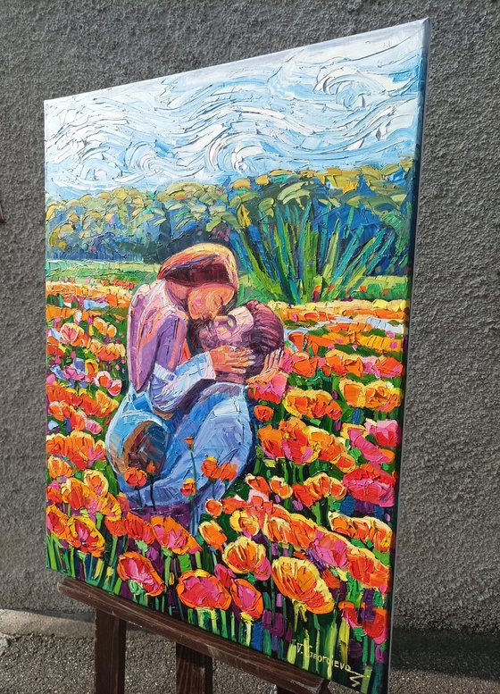 Love among the flowers