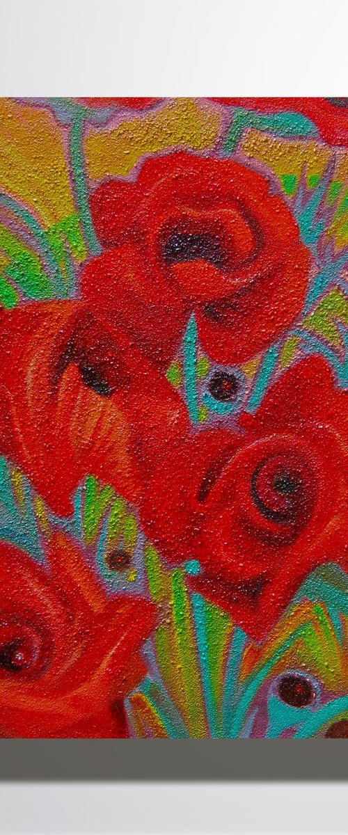 "Still life with a poppies" by Marya