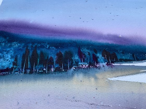 Purple bay