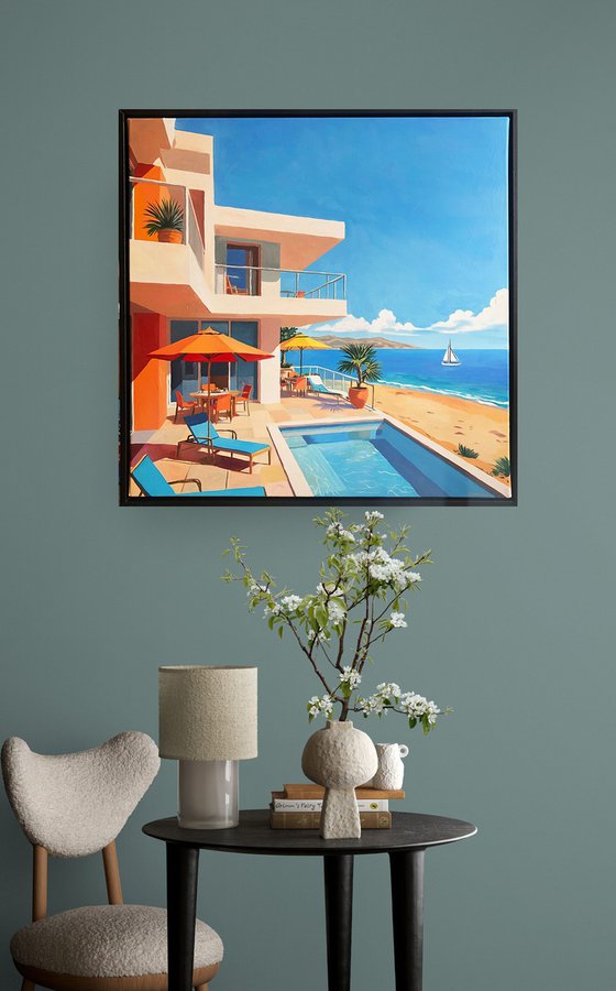 Sunny Terrace in Sardinia