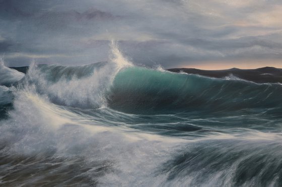 'Stormy ocean wave'