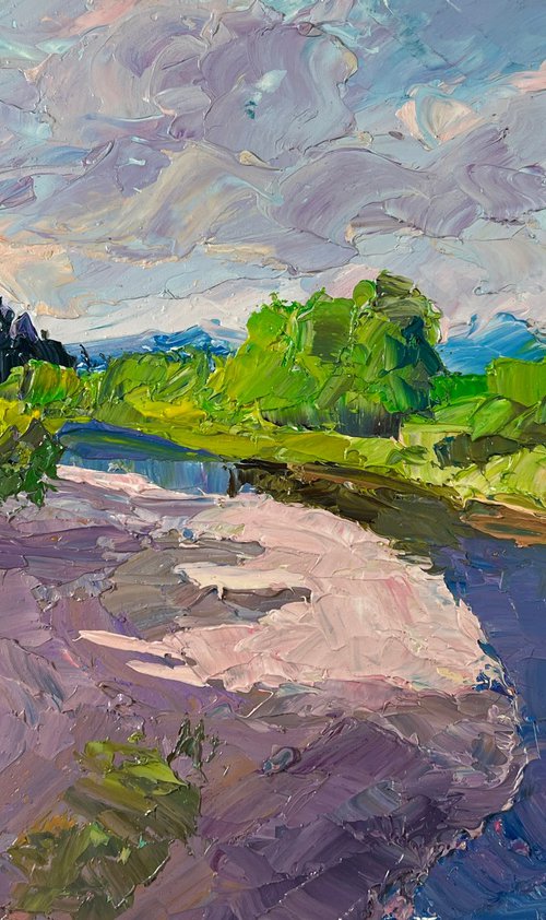 Sand Underfoot by Boris Serdyuk