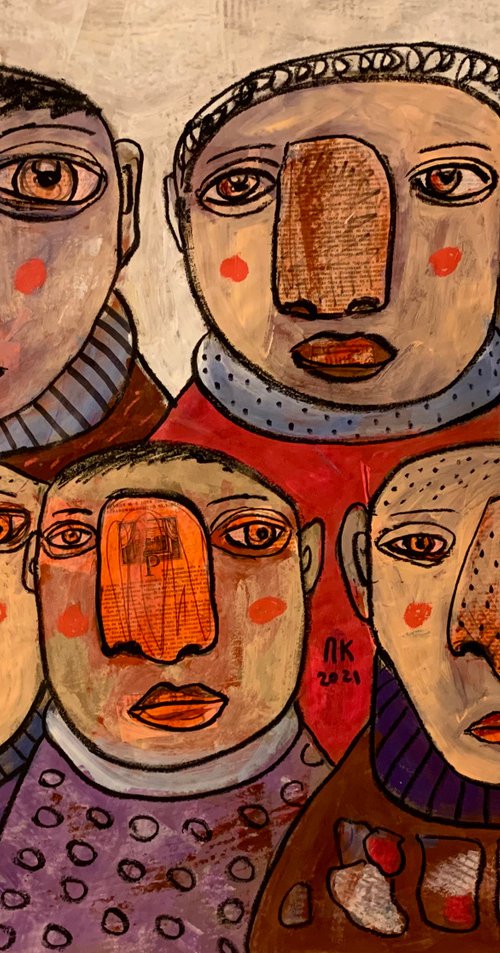COVID dissidents #2 by Pavel Kuragin