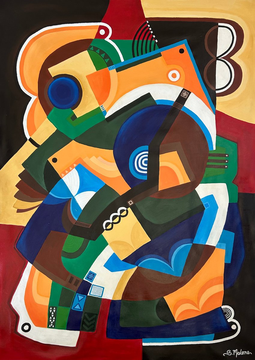 The Bass Line By Samantha Malone, 37 X 52, Artwork For Sale On Artfinder