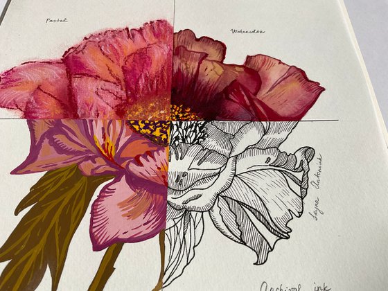 4 flowers
