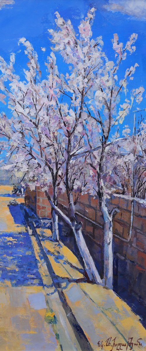 Village in Bloom by Aramayis Khlghatyan