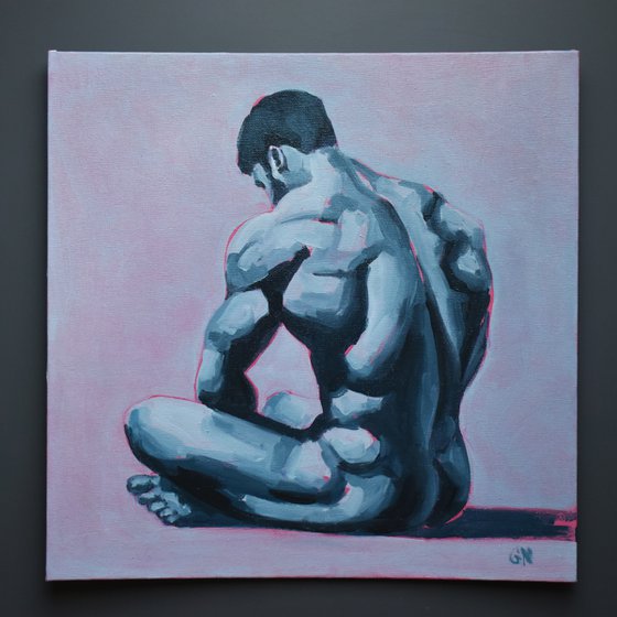 Silent Embrace - Male Nude