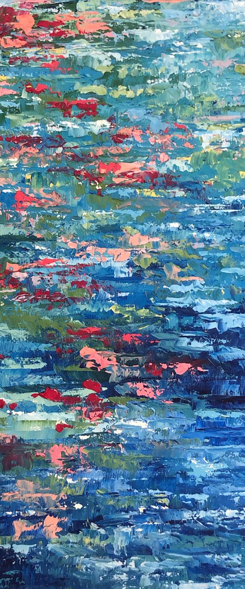 Flowering Reflection by Meredith B.  Studios