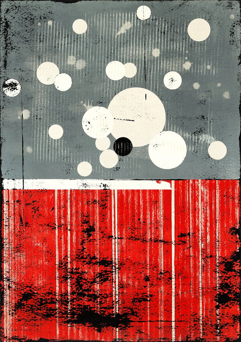 Flatland Xi. By Petr Strnad, 12 X 17, Artwork For Sale On Artfinder