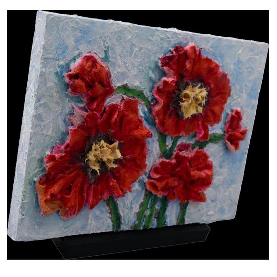 Textured Spring Bloom
