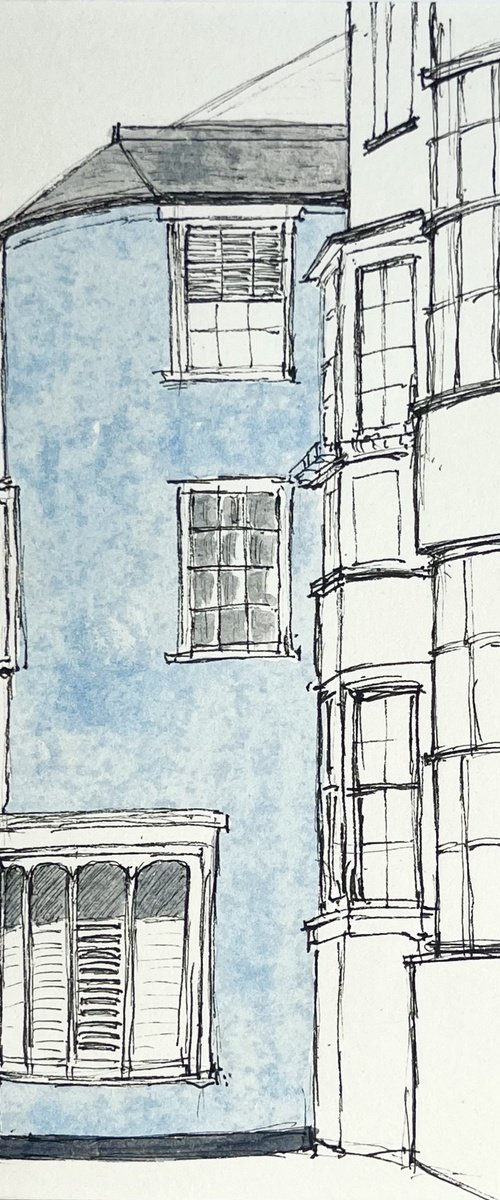 The Blue House by Michael Richards