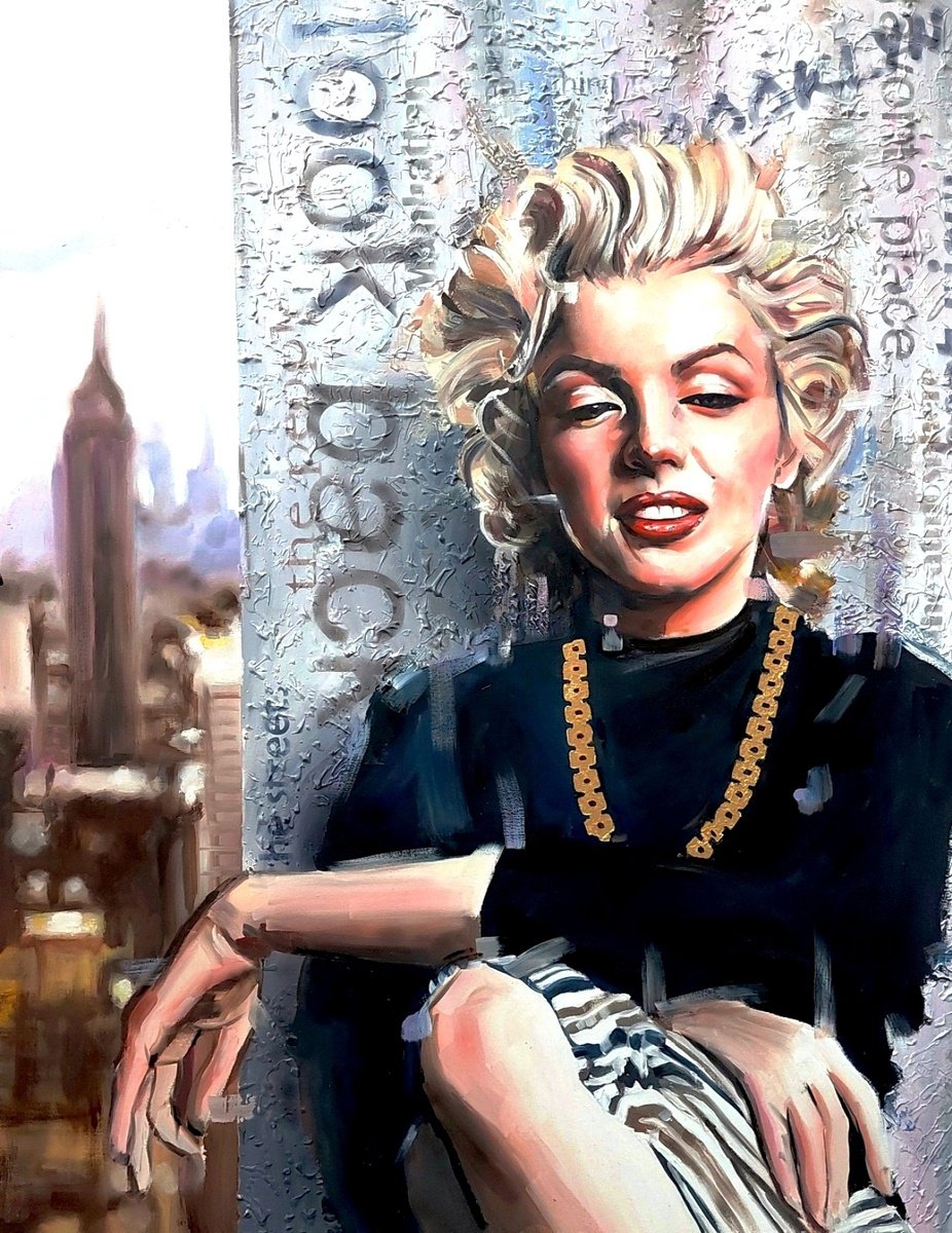 Marilyn, NYC by Simona Zecca