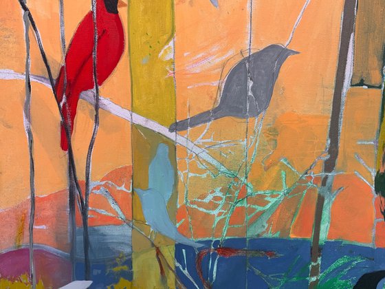 All The Birds In A Golden Light