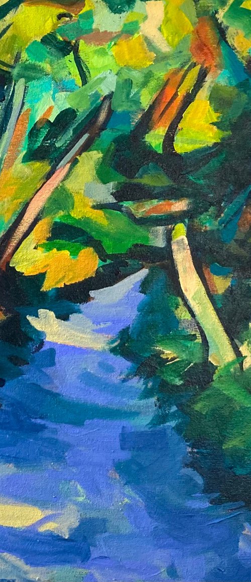 Path in Bodnant gardens by Stuart Roper