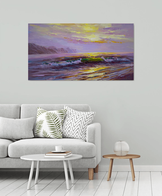 Ocean's gentle awakening