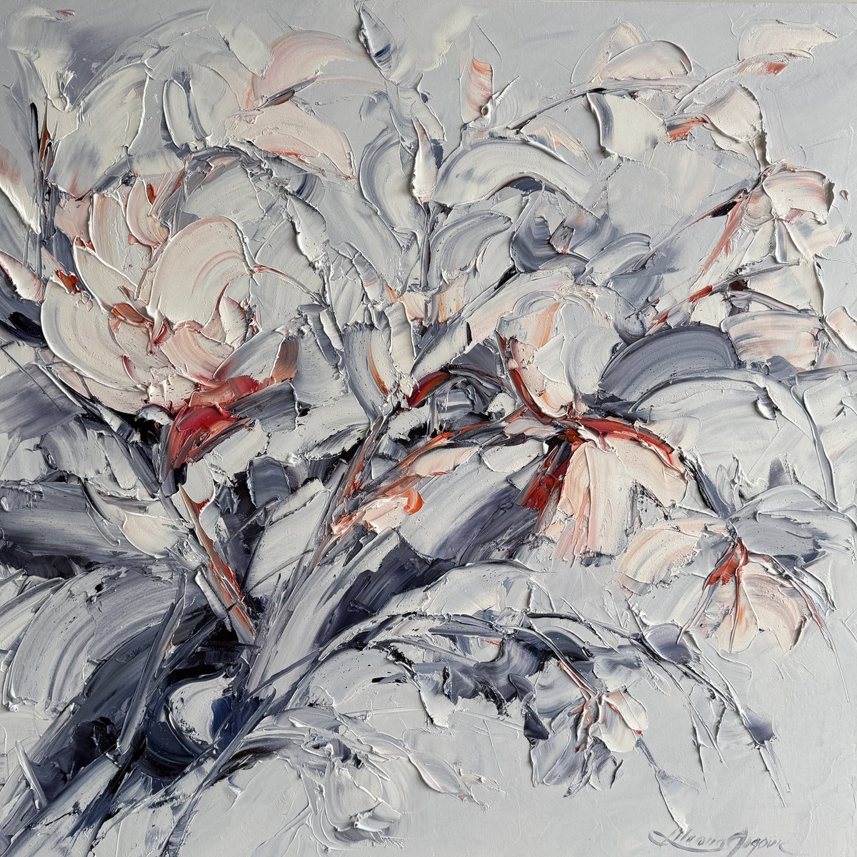 Gentle Awakening By Liliana Gigovic, 36 X 36, Artwork For Sale On Artfinder