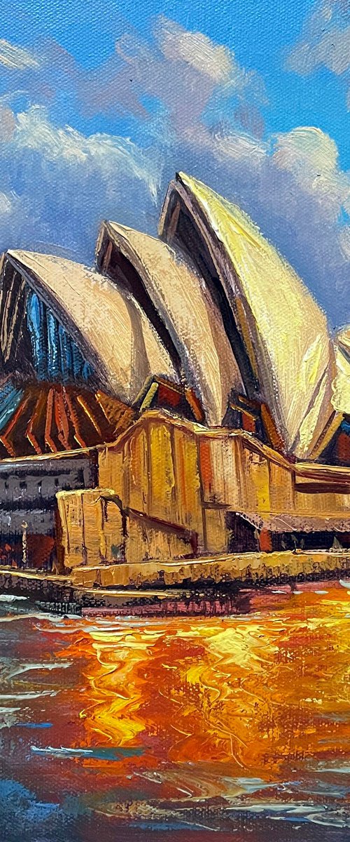 Afternoon Light on Sydney Opera House by Christopher Vidal