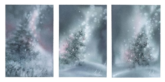 December II - Christmas Tree Painting