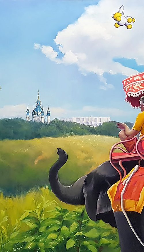 I've never ridden an elephant by Igor Konovalov